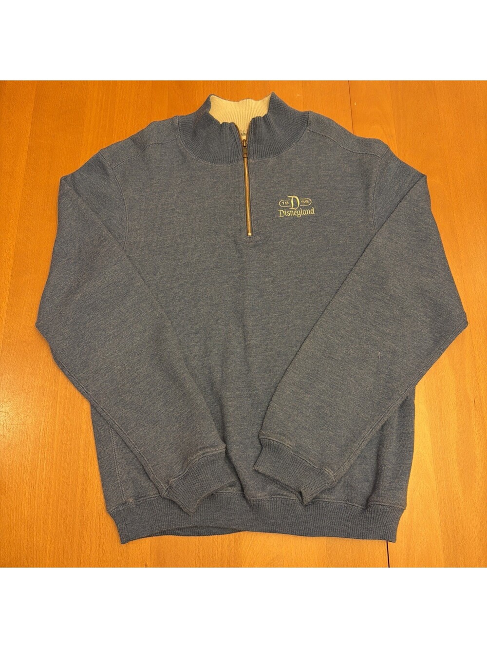Disneyland Disney Parks - Men’s M - Quarter Zip - 1955 - Blue